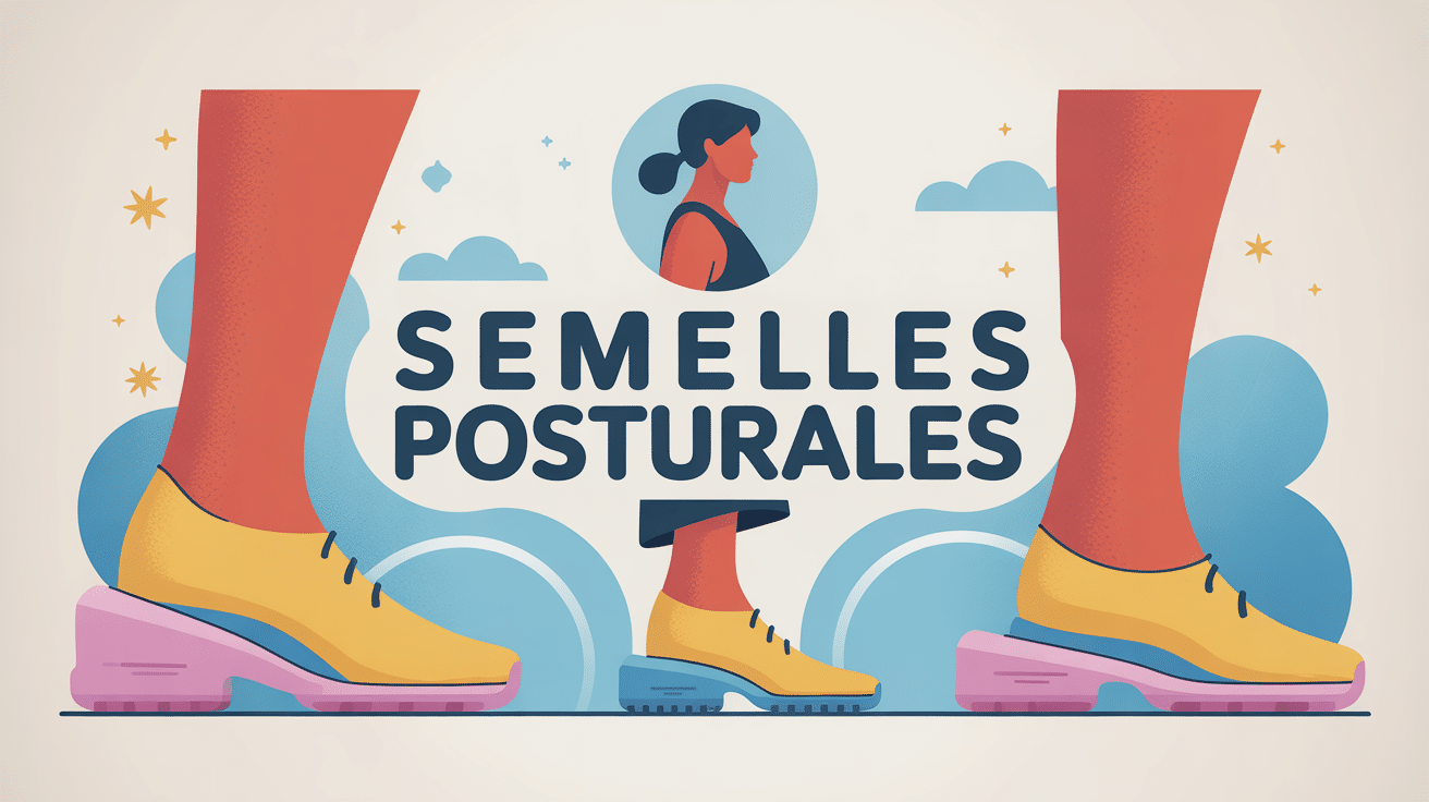 effets secondaires semelles posturales posture et équilibre silhouette