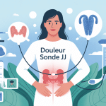 Illustration douleur sonde JJ reins vessie