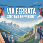 via ferrata saint paul de fenouillet sur falaises et gorges pyrénées