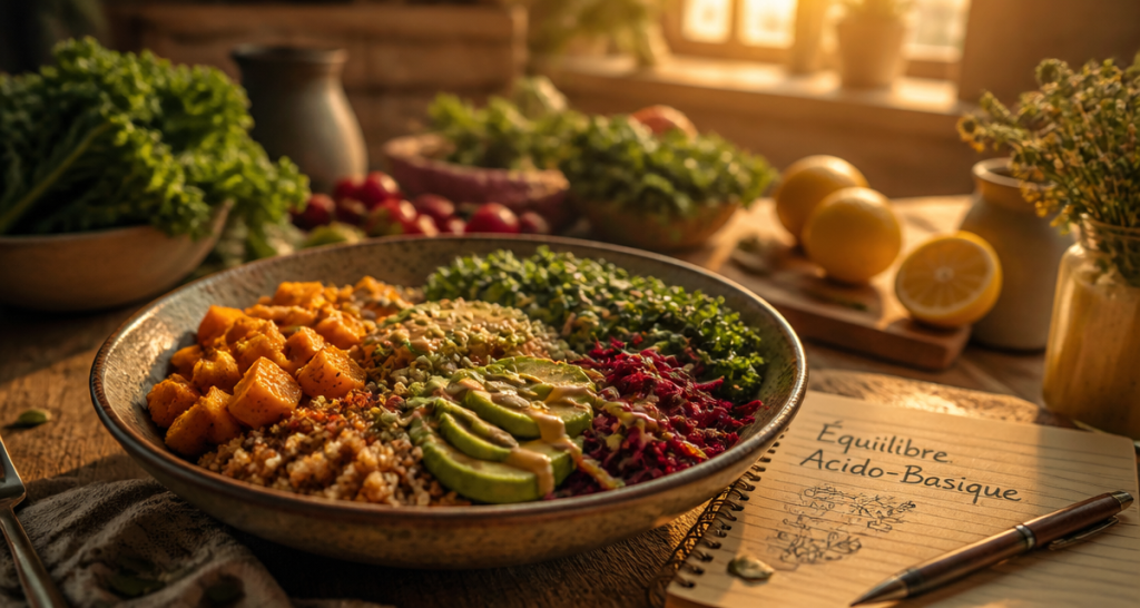 aliment acide ou basique Buddha Bowl équilibre