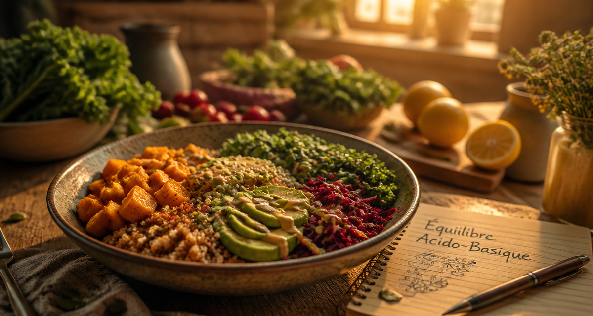 aliment acide ou basique Buddha Bowl équilibre
