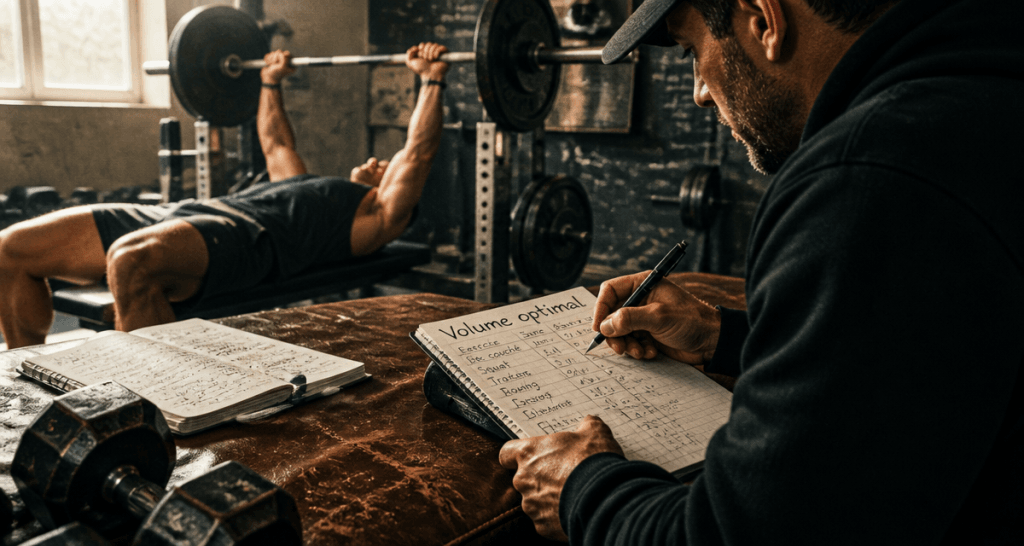 combien de serie par muscle par semaine en musculation