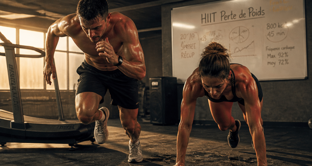 hiit perte de poids séance sportive
