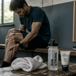 contracture au mollet que faire coureur masse mollet vestiaire