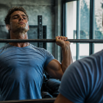 developpe militaire muscles sollicites athlète salle