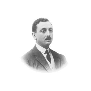 Museu de história de Venâncio da Costa Lima, retrato antigo de homem com terno e gravata, preservando a memória cultural e o legado histórico da região vinícola de Portugal.