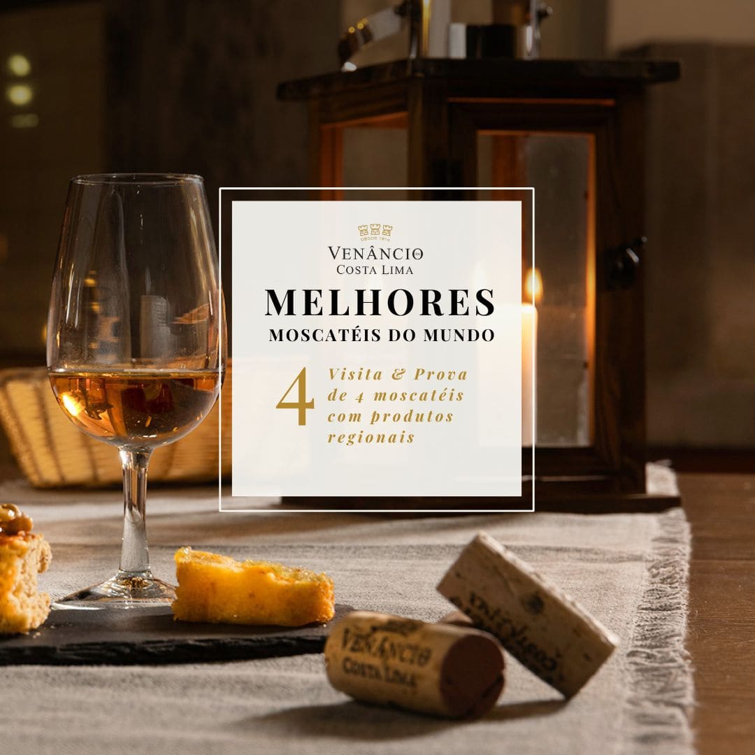 Descubra na origem os nossos Moscatéis premiados. Por cinco vezes no 1º lugar com a mais alta pontuação no concurso MuscatsduMonde©
