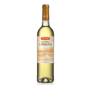 Quatro Linhas vinho branco da costa de Lisboa, produzido por Venâncio da Costa Lima, com foco na qualidade e na tradição vinícola portuguesa.