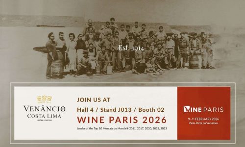 See you soon in Paris! Venâncio da Costa Lima will be at Wine Paris 2026 by Vinexposium on 9-11th February, Hall 4 – J 013 Island – Stand 02-03
