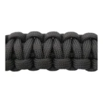 Voorbeeld kleur Paracord armband antraciet