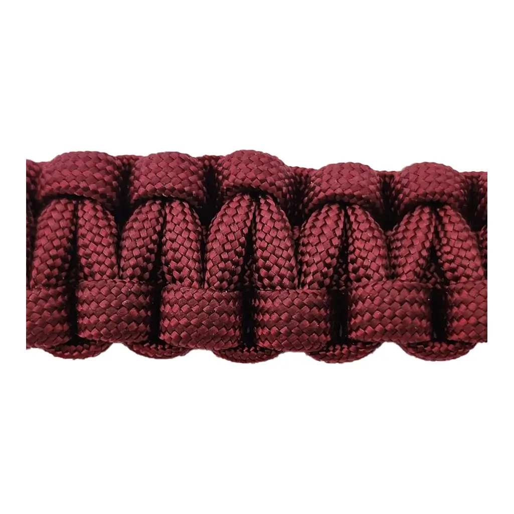 Voorbeeld kleur Paracord armband rood