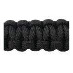 Voorbeeld kleur Paracord armband Zwart