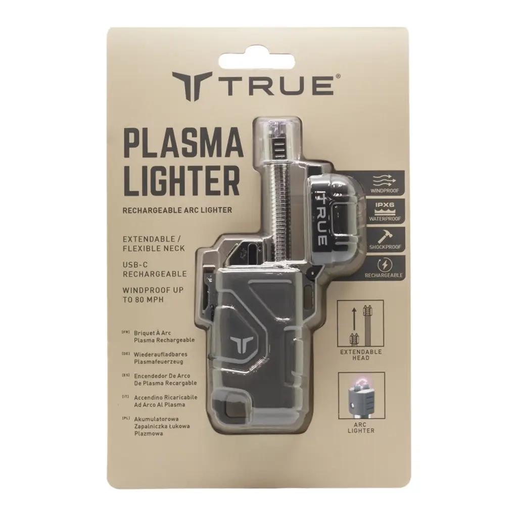 Aansteker True Plasma Clam verpakking