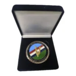 Challenge Coin Veteranenvlag in verpakkingsdoos