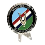 Challenge coin Veteranenvlag voorkant