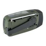 Noodradio achterzijde