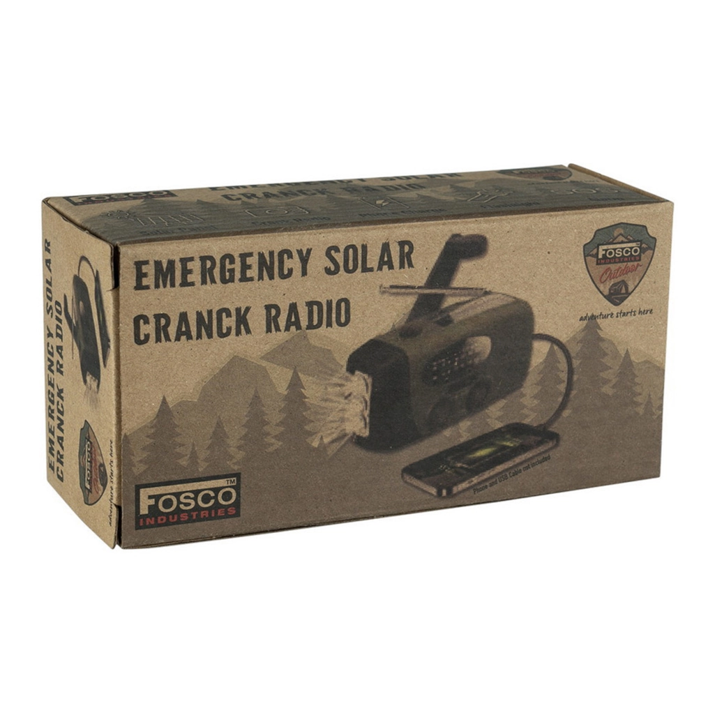 Noodradio verpakking