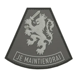 Patch 3D PVC Je Maintiendrai grijs