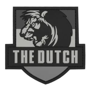 Patch 3D PVC The Dutch grijs