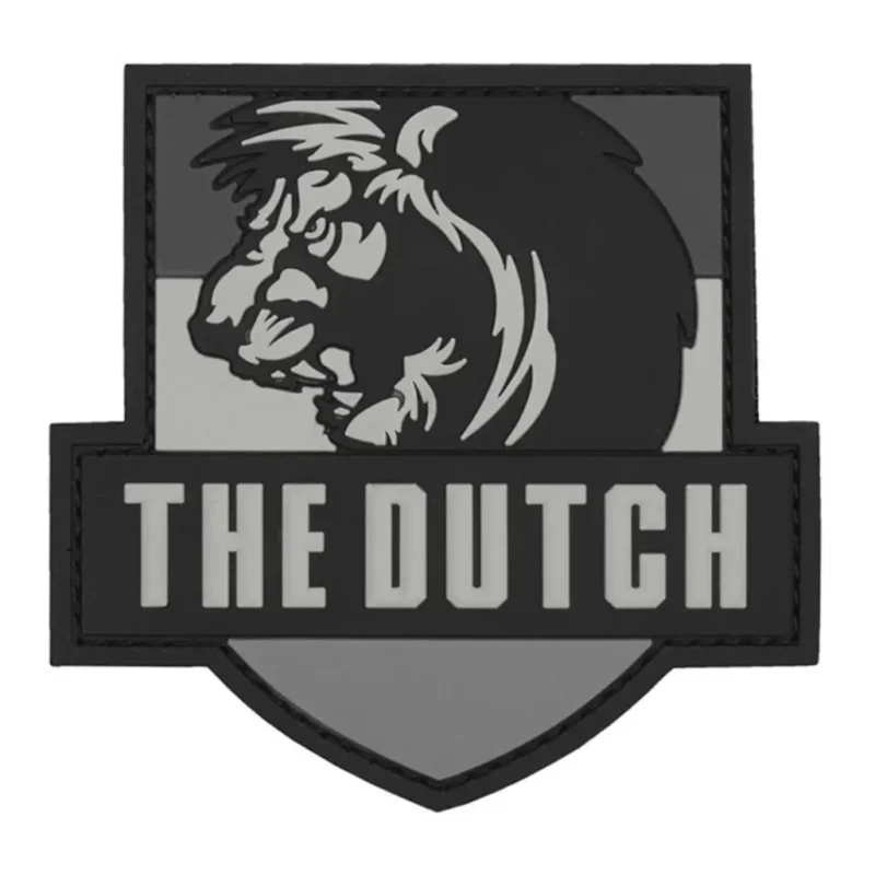 Patch 3D PVC The Dutch grijs