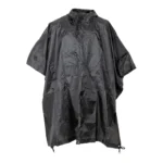 Poncho Rip Stop Black