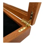 Scharnieren shadowbox lichtbruin