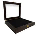 Shadowbox Mike bruin opengeklapt