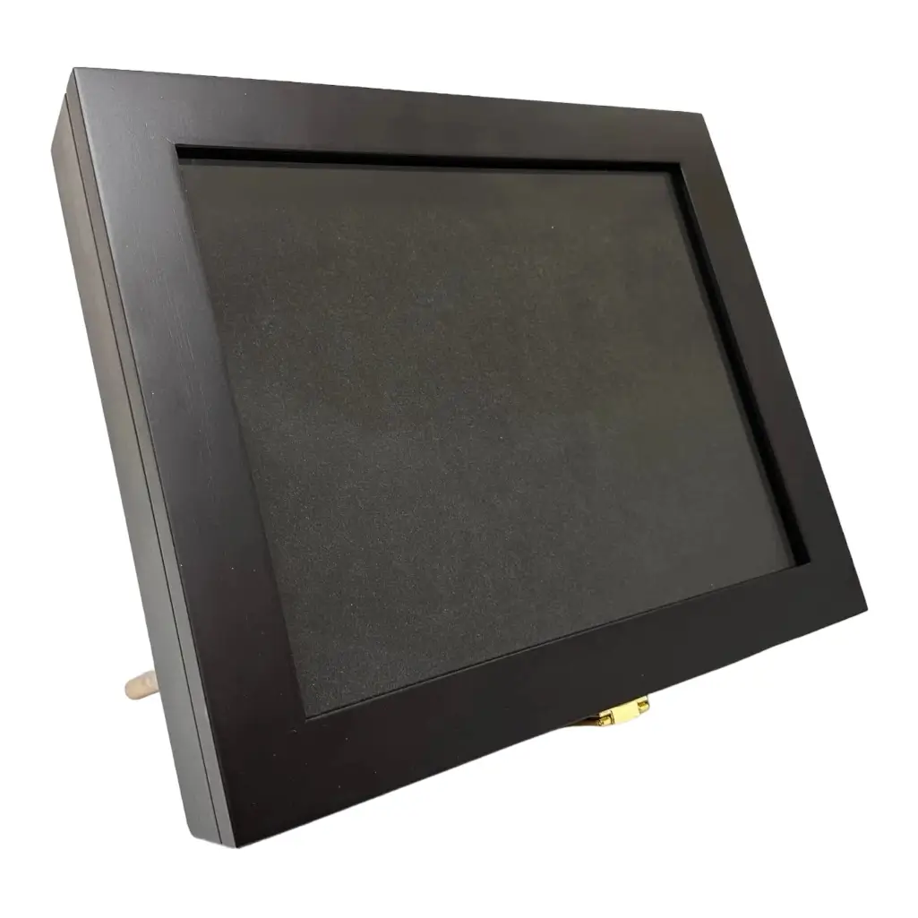 Shadowbox Mike zwart staand