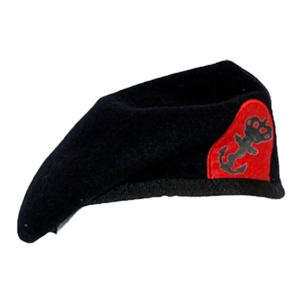 Baret Embleem Korps Mariniers op baret