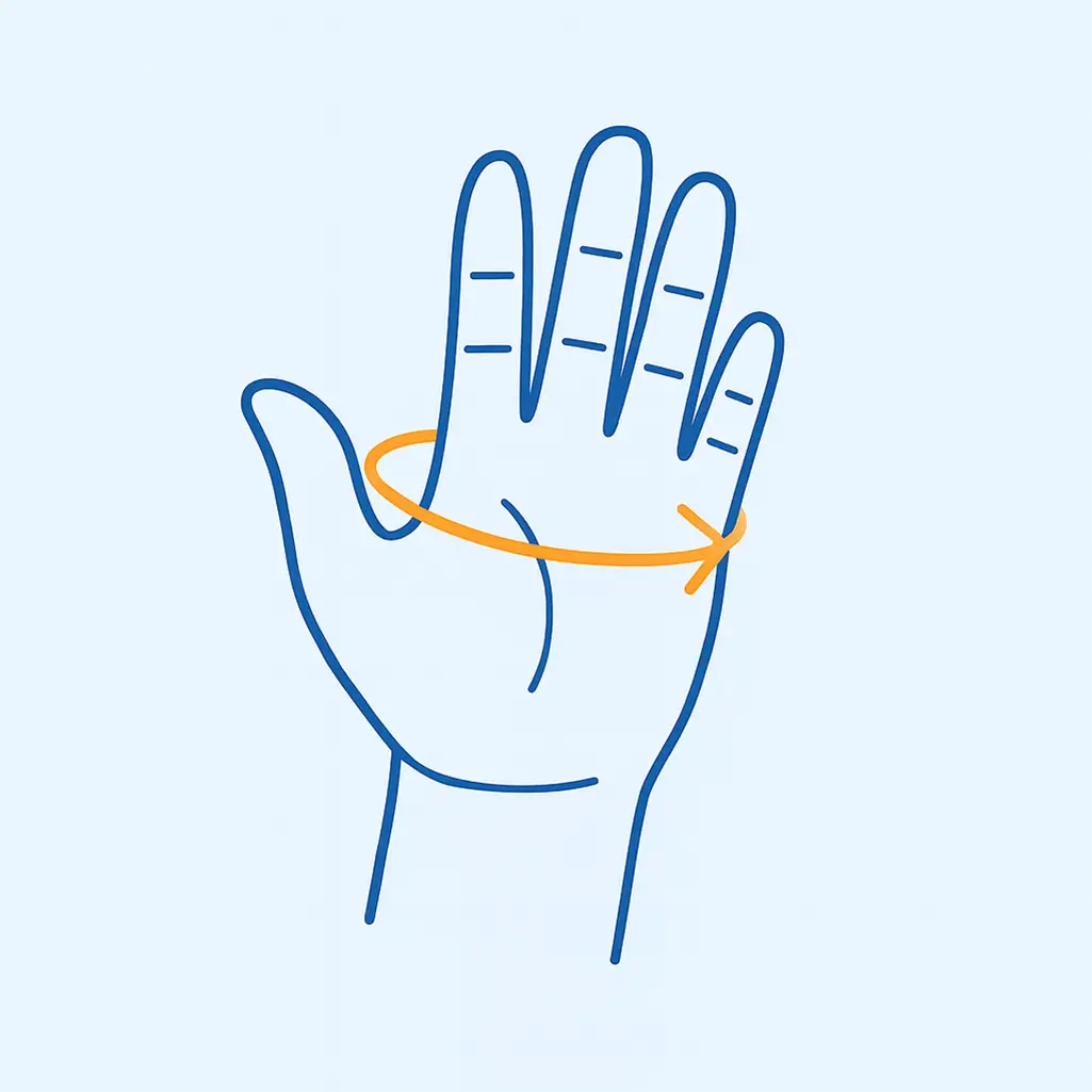 Maattabel handschoenmaat