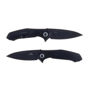 Zakmes Full Titanium Flipper Black Eagle