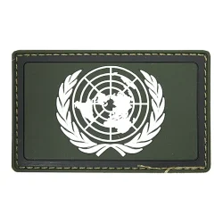 Patch 3D PVC Verenigde Naties groen