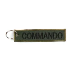 Sleutelhanger Commando groen