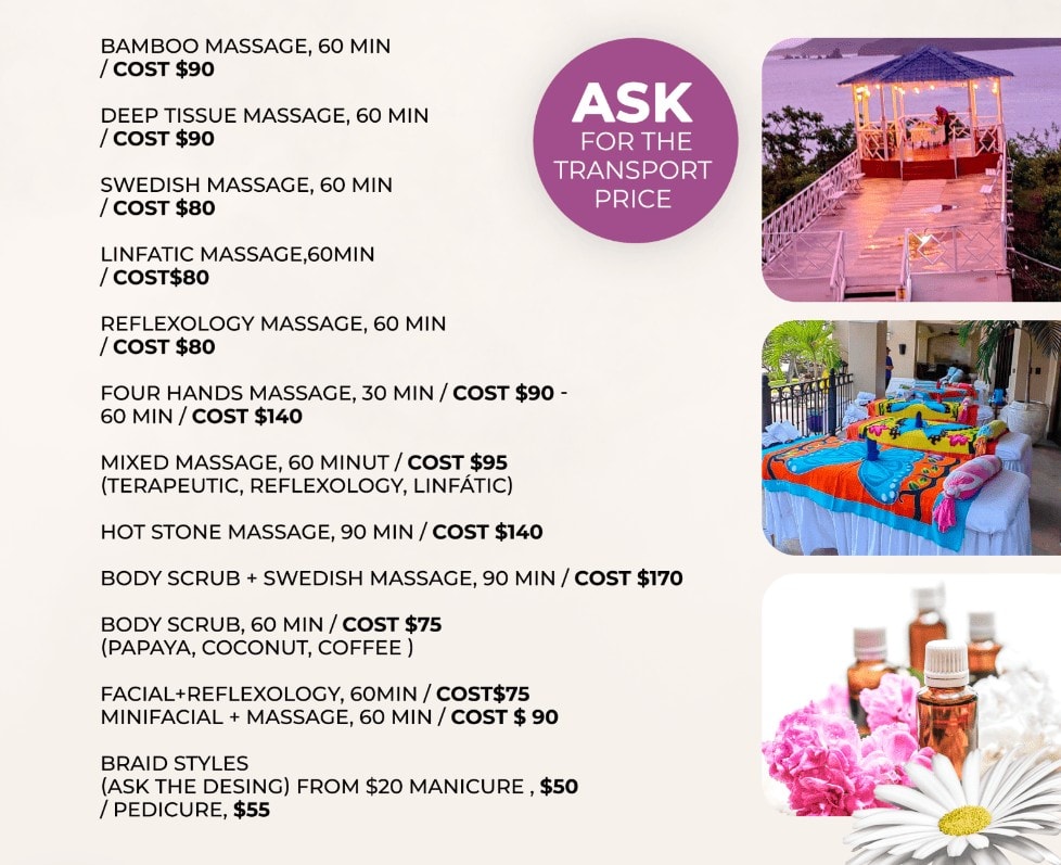 Bamboo outdoor pavilion for relaxation and events at Vida Pinilla.