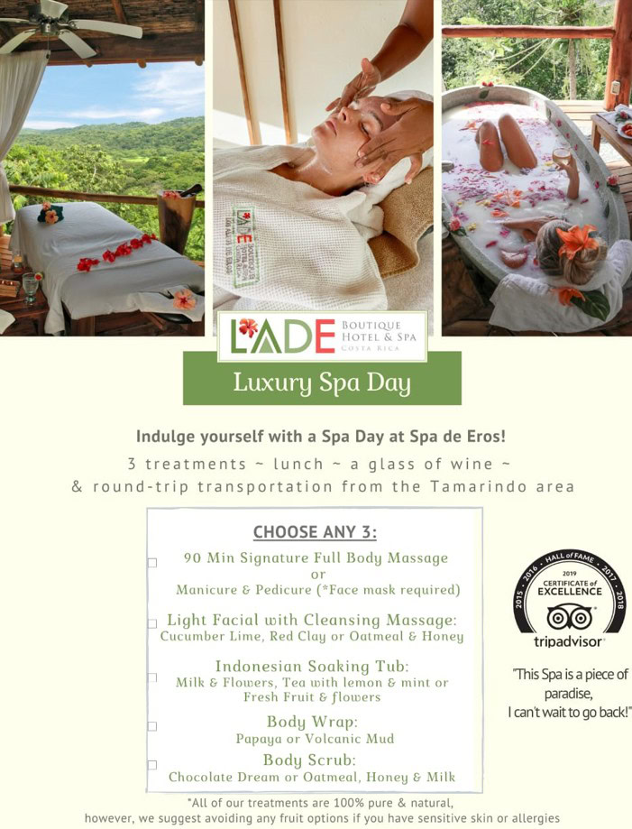 Relaxing massage therapy with scenic Costa Rica views at Vida Pinilla Spa.