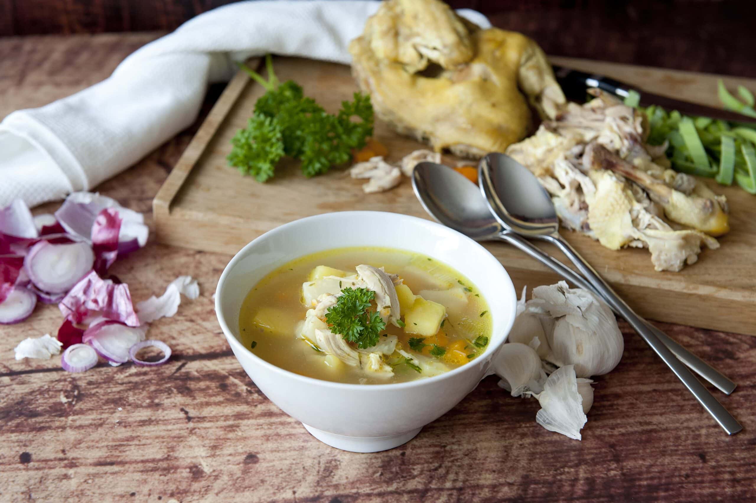 Hühnersuppe
