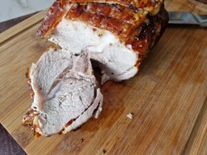 Schweinekrustenbraten vom Rost