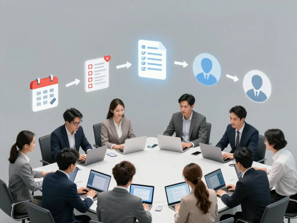 Illustration équipe mise en place Linvos