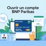 ouvrir compte bnp paribas illustration carte identité banque