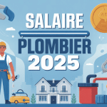 illustration univers métier salaire plombier 2025