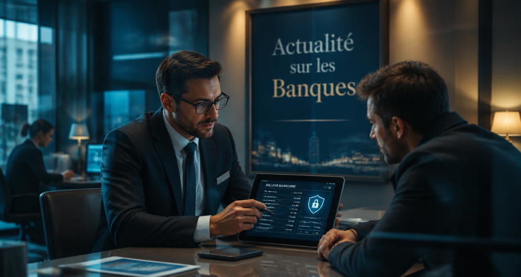 actualité sur les banques en agence