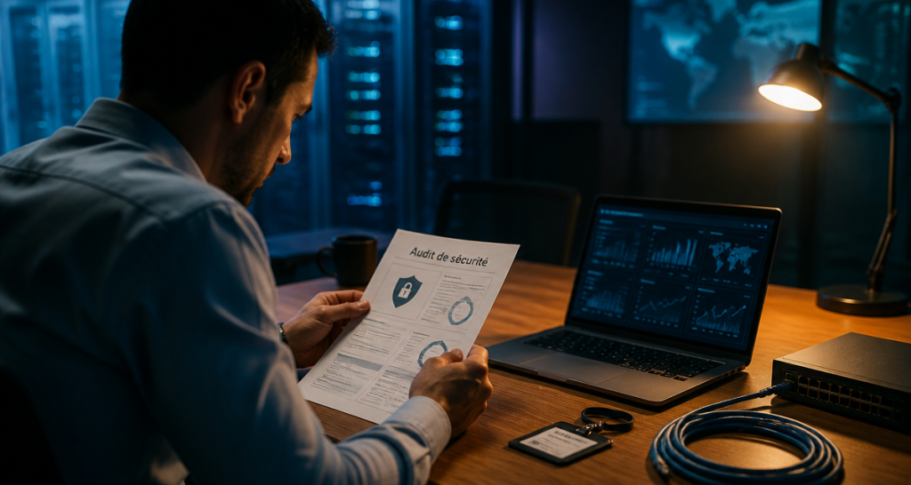 comment faire un audit de sécurité informatique en salle de réunion