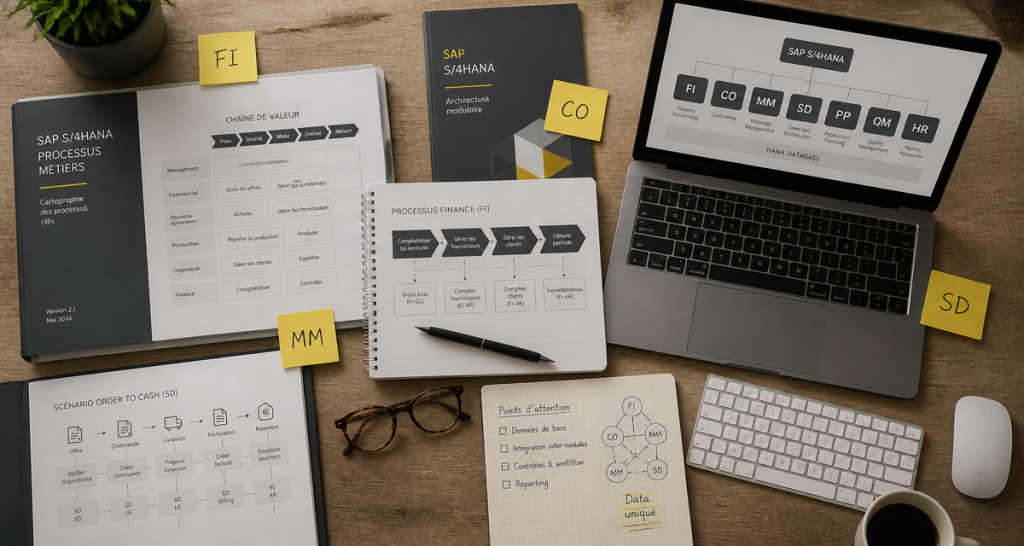modules sap dossiers schémas bureau