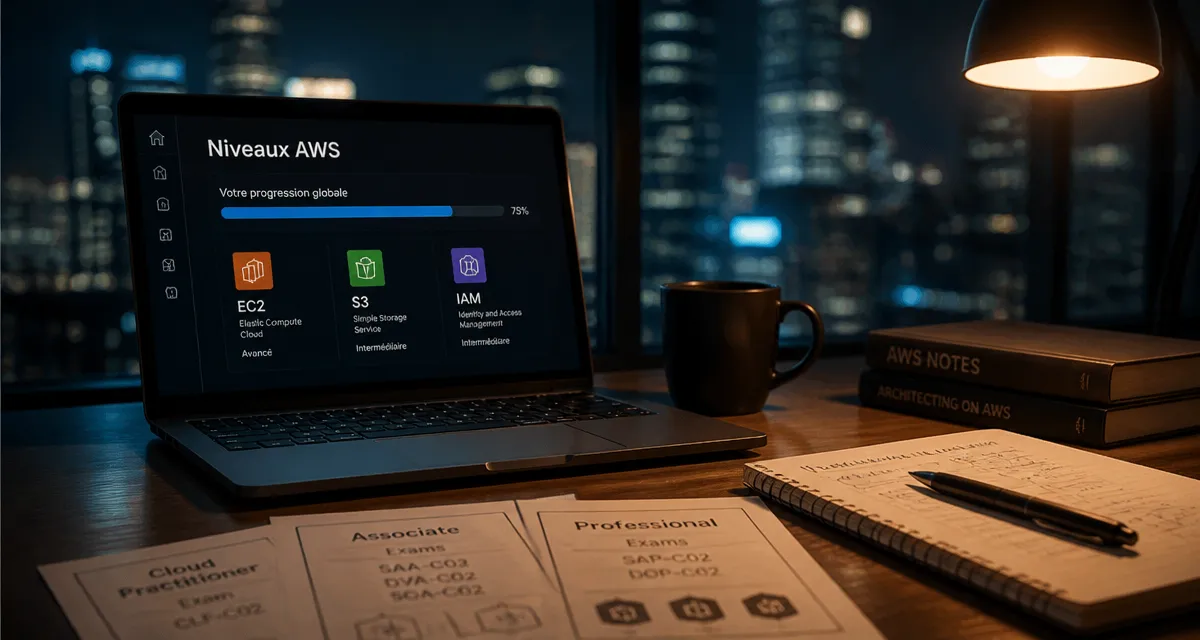 Formation aws cloud : parcours selon votre profil