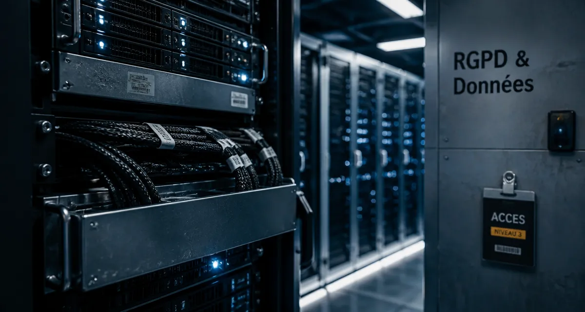 Hébergement de données dans un datacenter sécurisé RGPD