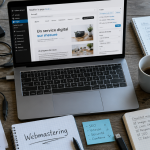 bureau webmastering ordinateur carnet
