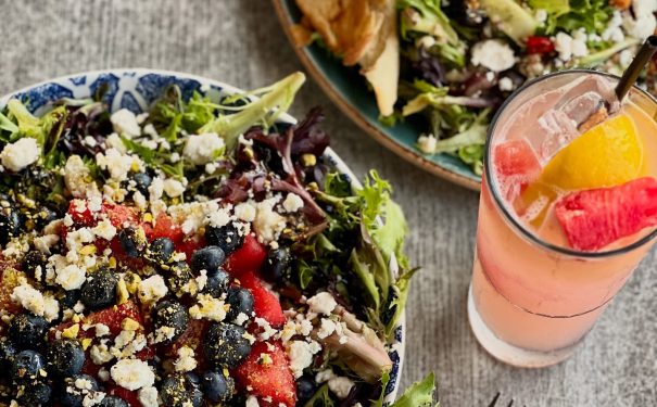 Bemus Point NY serves up a fresh summer meal, showing a relaxing and casual vibe near Lake Chautauqua.