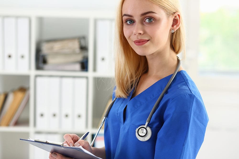 La visita termina con la diagnosi