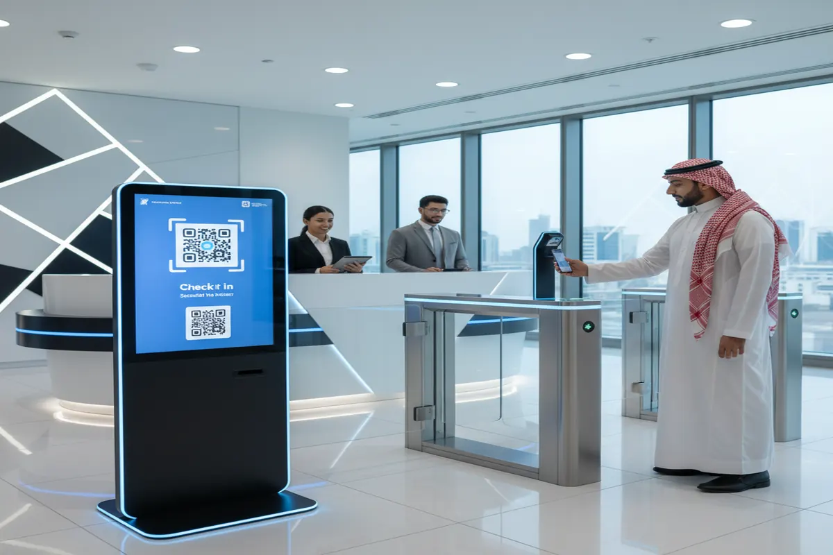 نظام QR للزوار