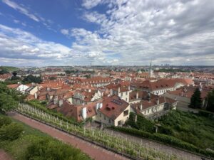 View of Prague from Prague Castle